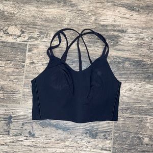 Lululemon black sports bra